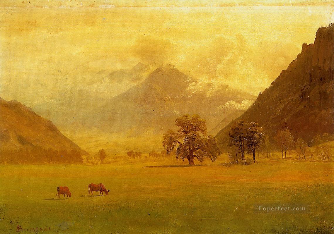 Valle del Ródano Albert Bierstadt Pintura al óleo